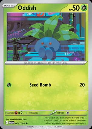Carta Oddish