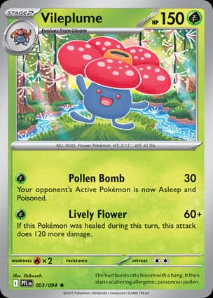 Carta Vileplume