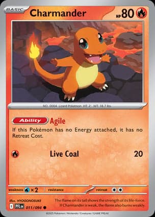 Carta Charmander