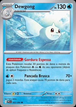 Carta Dewgong