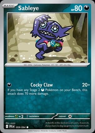 Carta Sableye