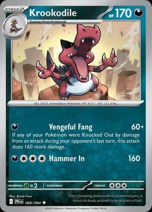 Carta Krookodile