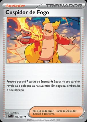 Carta Cuspidor de Fogo