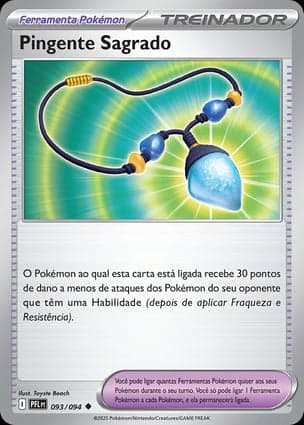 Carta Pingente Sagrado