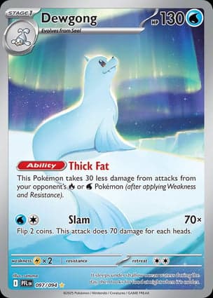 Carta Dewgong