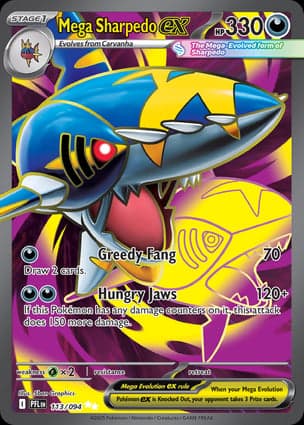 Carta Mega Sharpedo ex