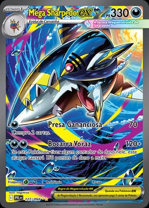 Carta Mega Sharpedo ex