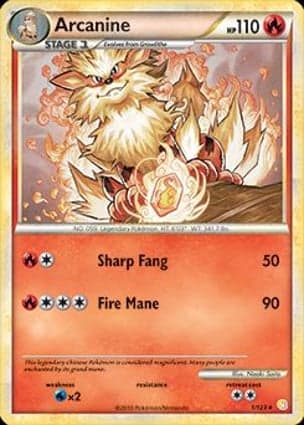Carta Arcanine