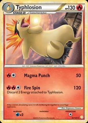 Carta Typhlosion