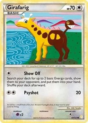 Carta Girafarig