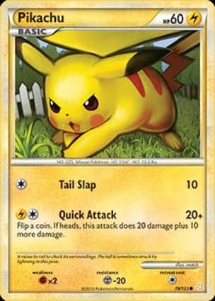 Carta Pikachu