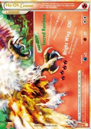 Carta Ho-Oh LEGENDHo-Oh Legend (Bottom)