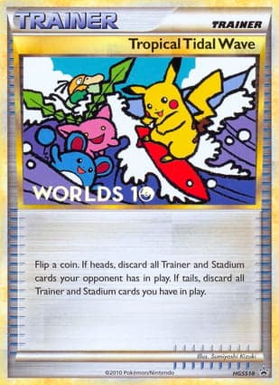 Carta Tropical Tidal Wave