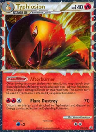 Carta Typhlosion