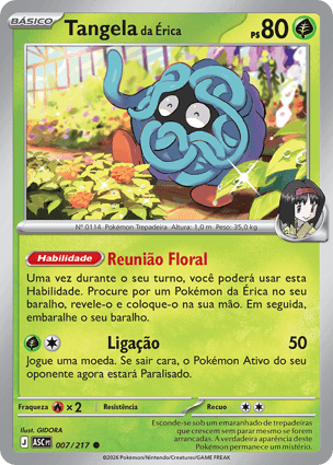Carta Tangela da ÉricaErika's Tangela