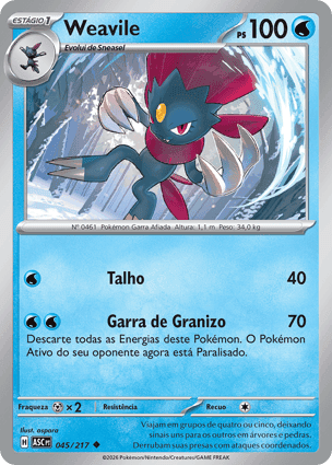 Carta Weavile