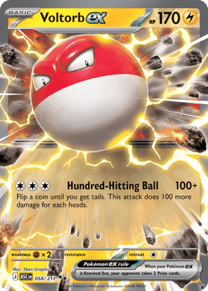 Carta Voltorb ex