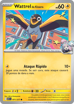 Carta Wattrel da KisseraIono's Wattrel