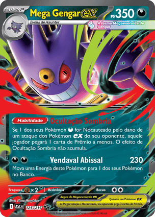 Carta Mega Gengar ex