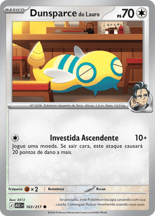 Carta Dunsparce do LauroLarry's Dunsparce