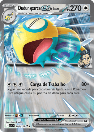 Carta Dudunsparce ex do LauroLarry's Dudunsparce ex