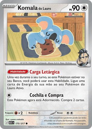 Carta Komala do LauroLarry's Komala