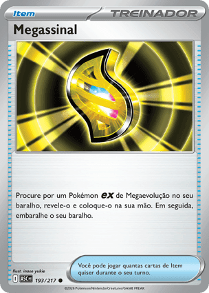 Carta MegassinalMega Signal