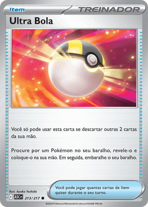 Carta Ultra BolaUltra Ball