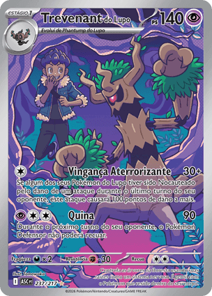 Carta Trevenant do LupoHop's Trevenant