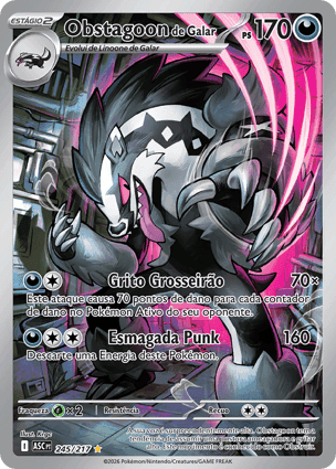 Carta Obstagoon de GalarGalarian Obstagoon