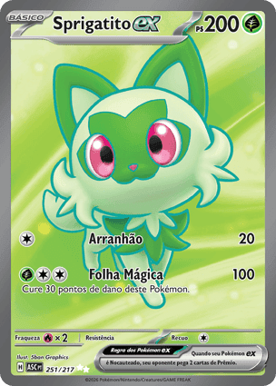 Carta Sprigatito ex
