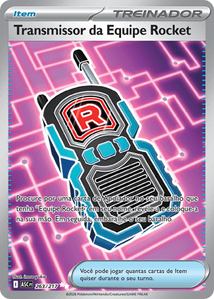 Carta Transmissor da Equipe RocketTeam Rocket's Transceiver