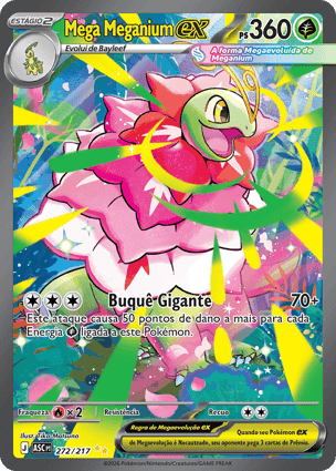 Carta Mega Meganium ex