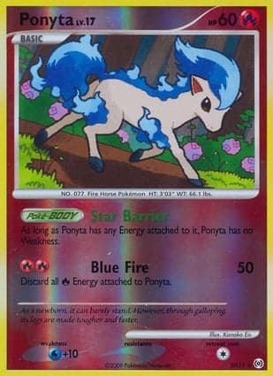 Carta Ponyta