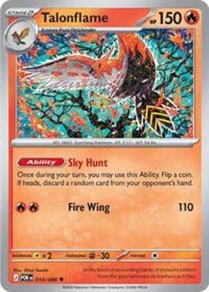 Carta Talonflame - 014/088