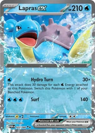 Carta Lapras ex