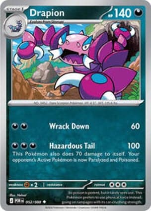Carta Drapion - 052/088