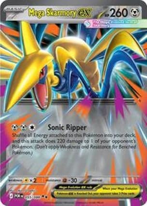 Carta Mega Skarmory ex - 055/088