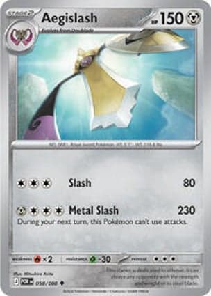 Carta Aegislash