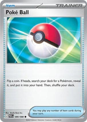 Carta Poké BolaPoke Ball