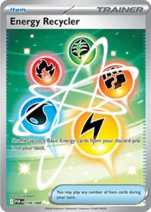 Carta Reciclador de EnergiaEnergy Recycler