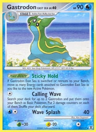 Carta Gastrodon Mar do Leste