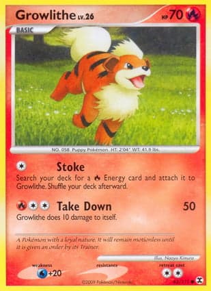 Carta Growlithe