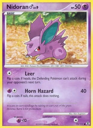 Carta Nidoran Macho