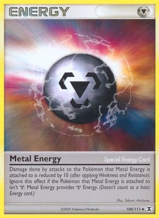 Carta Energia de Metal