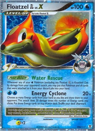 Carta Floatzel GL LV.X