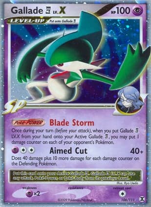 Carta Gallade 4 LV.X