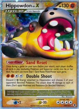 Carta Hippowdon LV.X