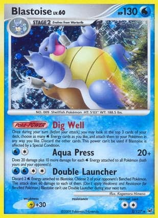 Carta Blastoise