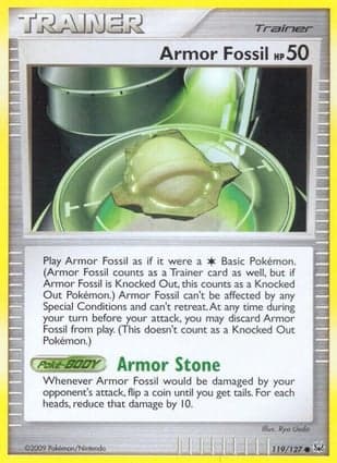 Carta Armor Fossil